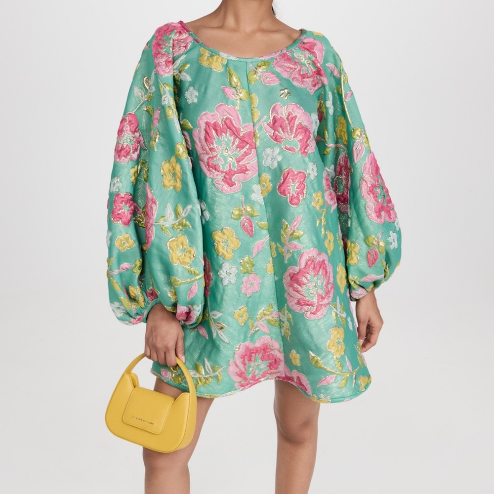 Arianne Elmy Good Luck Dress (Green Floral Dress)